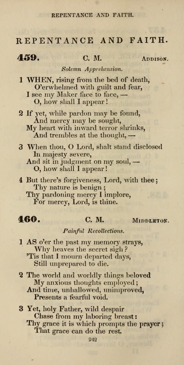 The Psalmist: a new collection of hymns for the use of Baptist churches; with a supplement page 302