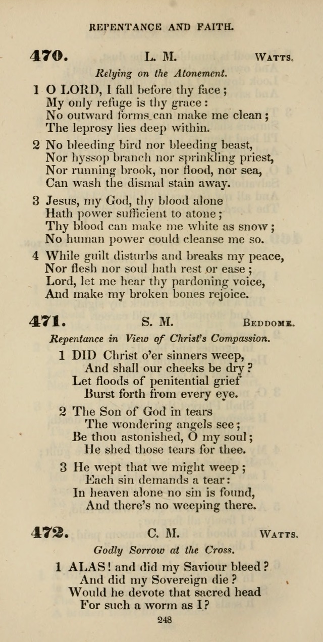 The Psalmist: a new collection of hymns for the use of Baptist churches; with a supplement page 308