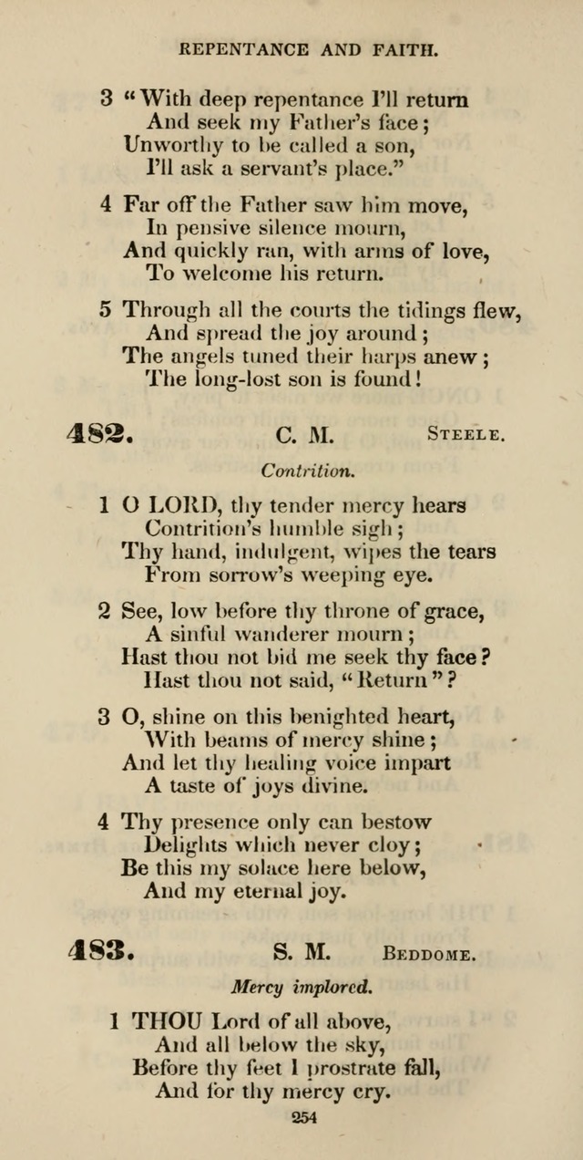 The Psalmist: a new collection of hymns for the use of Baptist churches; with a supplement page 314