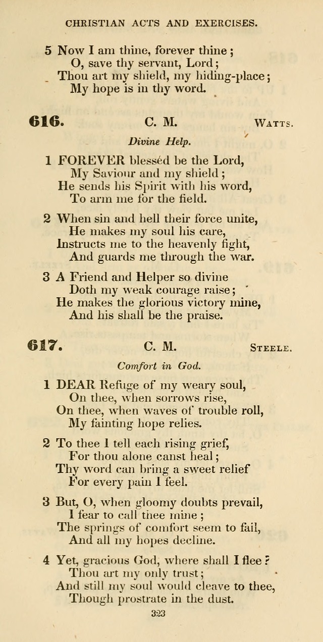 The Psalmist: a new collection of hymns for the use of Baptist churches; with a supplement page 383