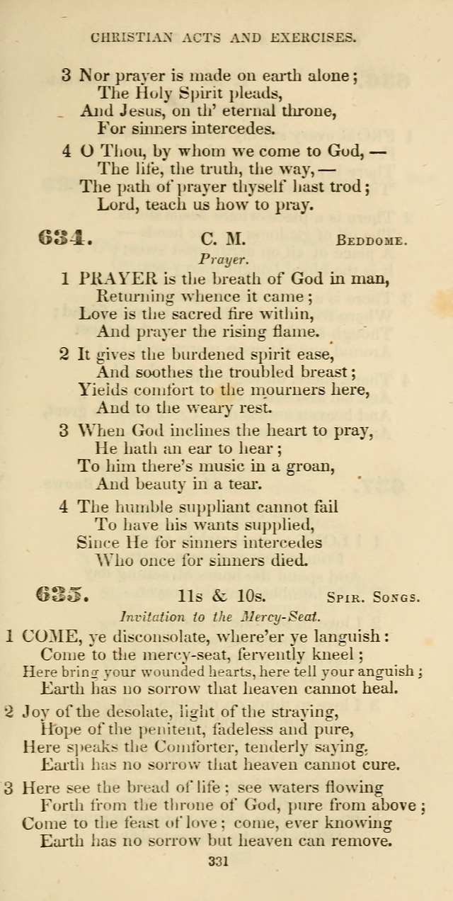 The Psalmist: a new collection of hymns for the use of Baptist churches; with a supplement page 391