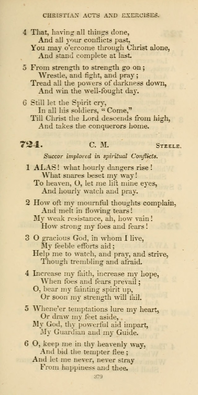 The Psalmist: a new collection of hymns for the use of Baptist churches; with a supplement page 439