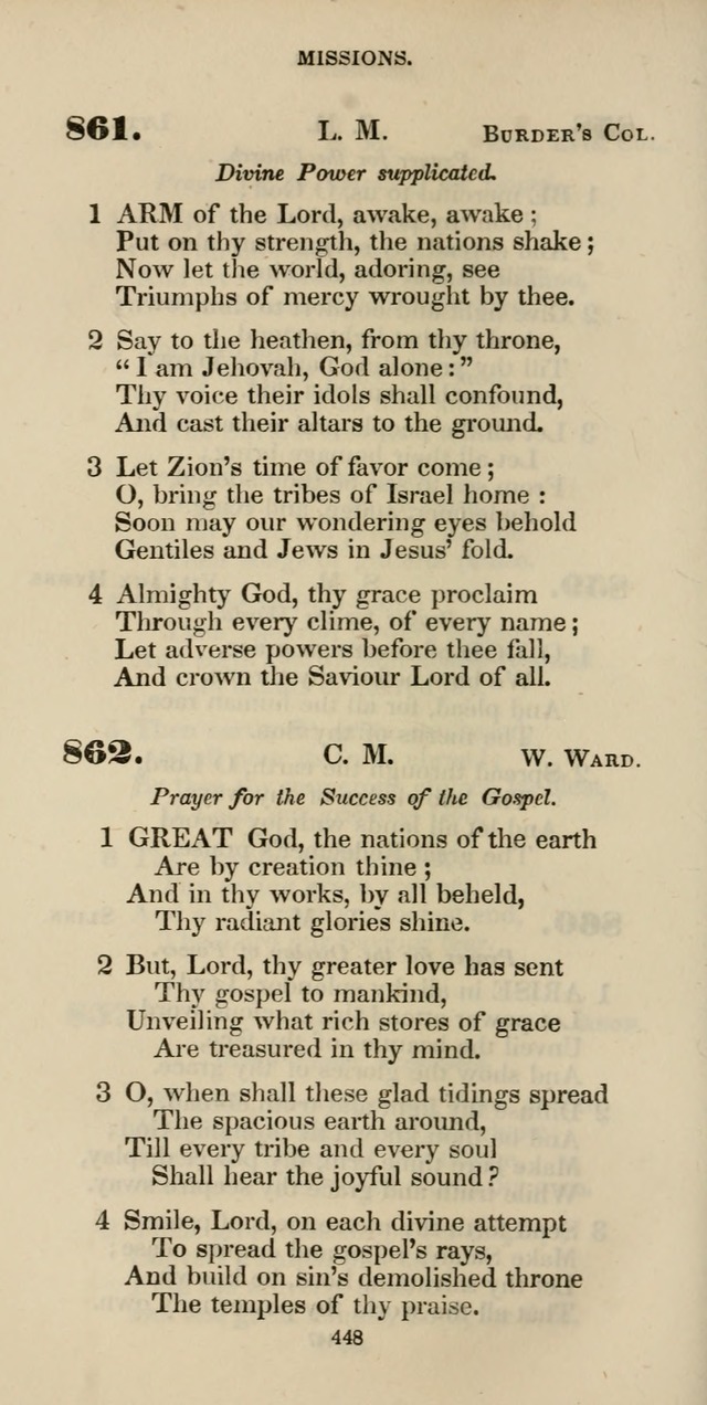 The Psalmist: a new collection of hymns for the use of Baptist churches; with a supplement page 508