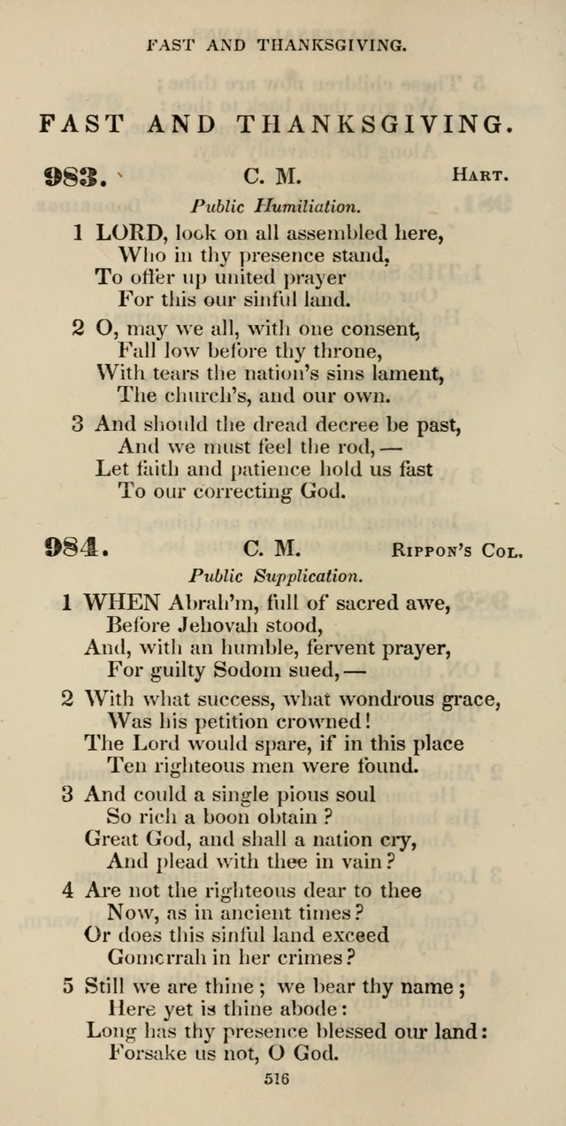 The Psalmist: a new collection of hymns for the use of Baptist churches; with a supplement page 576
