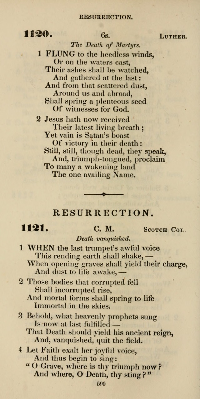 The Psalmist: a new collection of hymns for the use of Baptist churches; with a supplement page 650