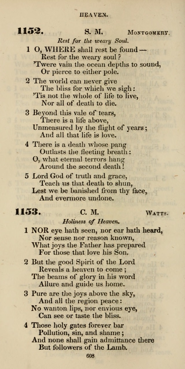 The Psalmist: a new collection of hymns for the use of Baptist churches; with a supplement page 668