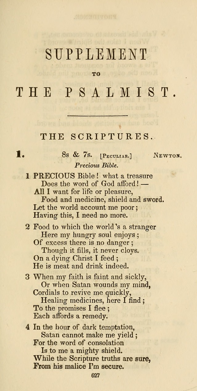 The Psalmist: a new collection of hymns for the use of Baptist churches; with a supplement page 687