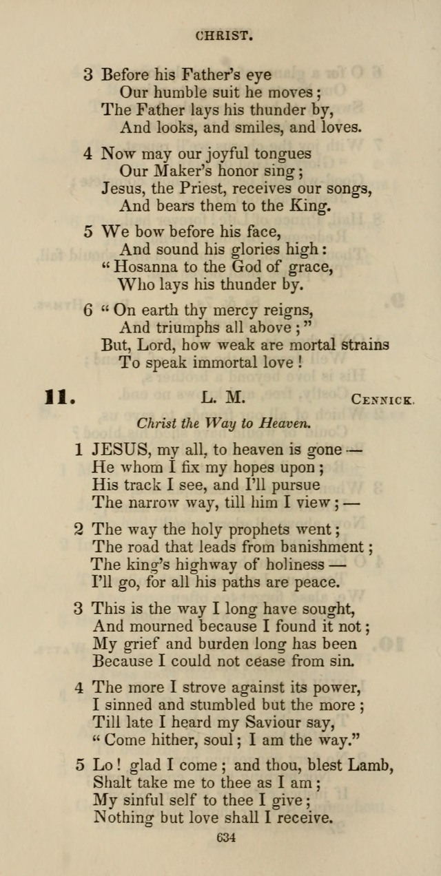 The Psalmist: a new collection of hymns for the use of Baptist churches; with a supplement page 694