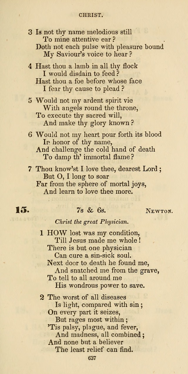 The Psalmist: a new collection of hymns for the use of Baptist churches; with a supplement page 697