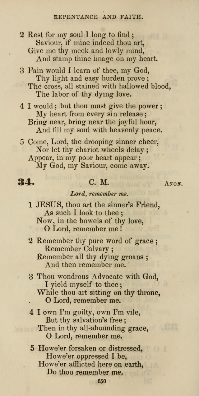 The Psalmist: a new collection of hymns for the use of Baptist churches; with a supplement page 710
