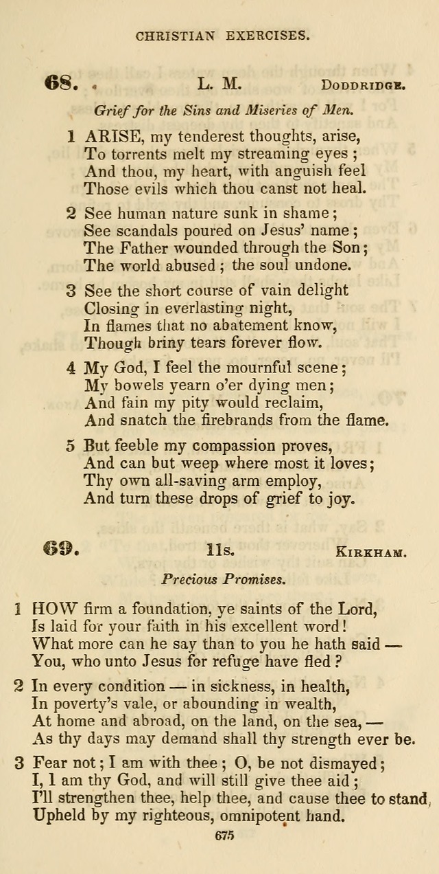 The Psalmist: a new collection of hymns for the use of Baptist churches; with a supplement page 735