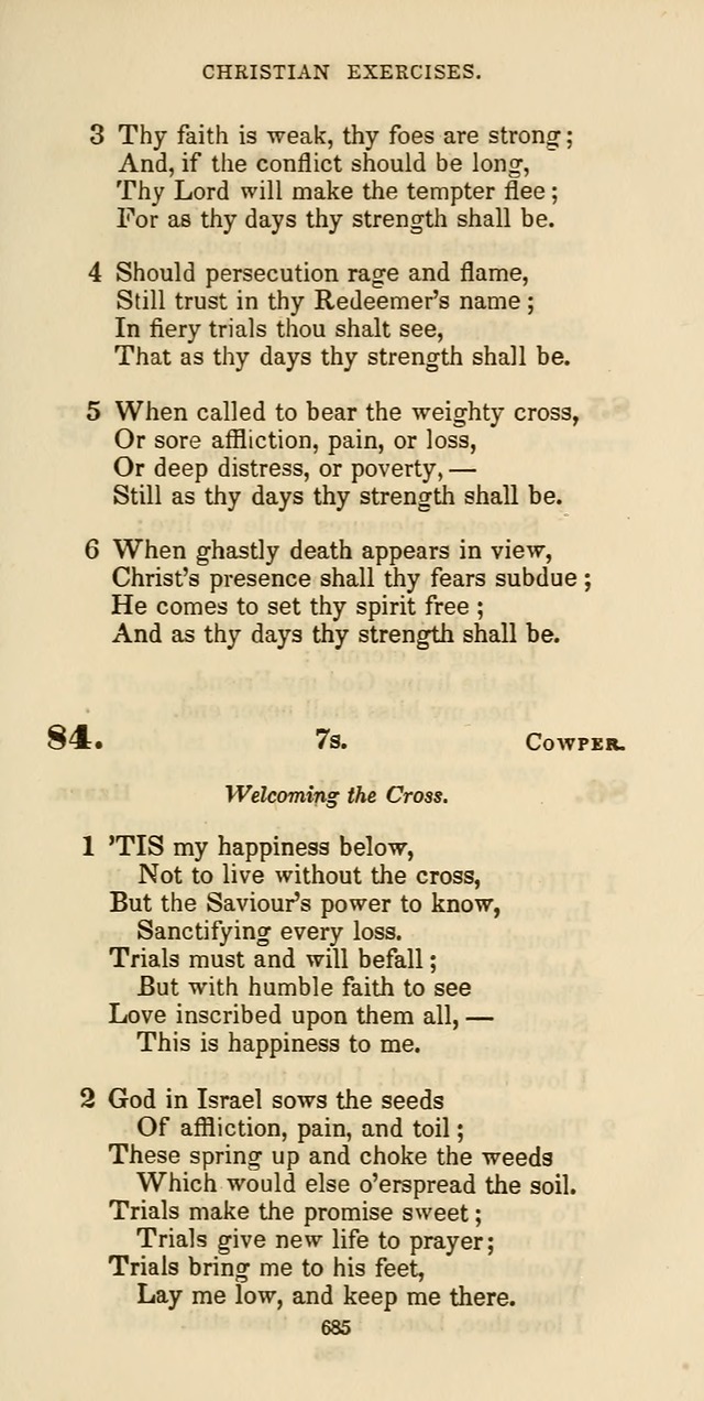 The Psalmist: a new collection of hymns for the use of Baptist churches; with a supplement page 745