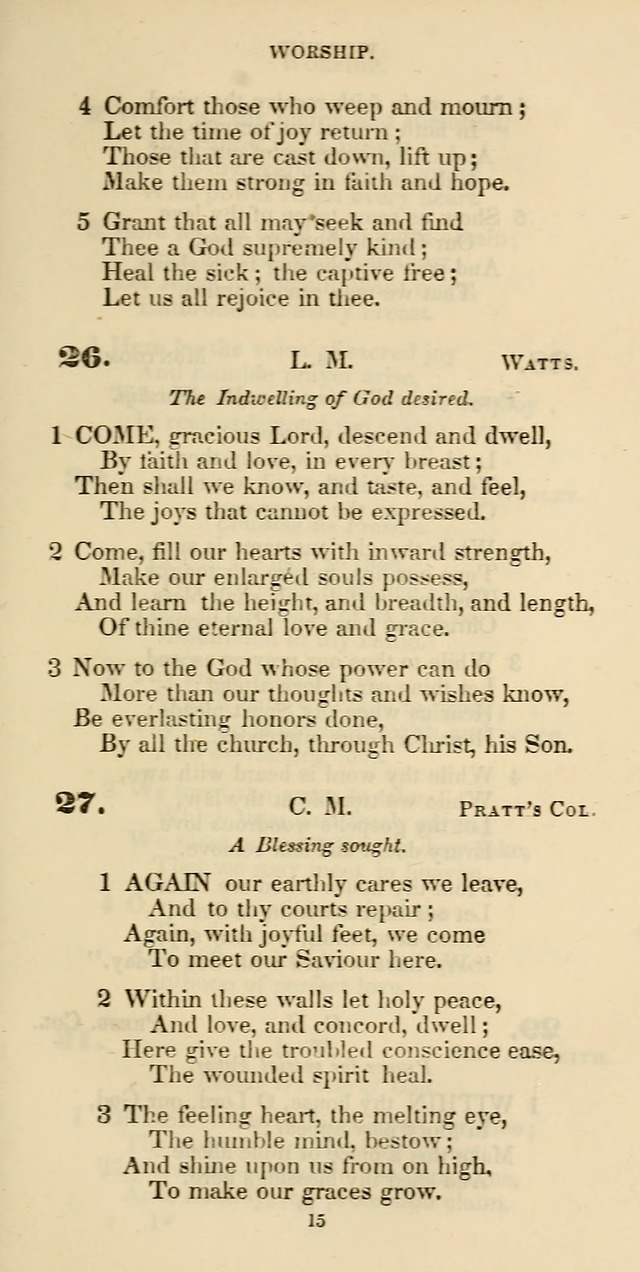 The Psalmist: a new collection of hymns for the use of Baptist churches; with a supplement page 75