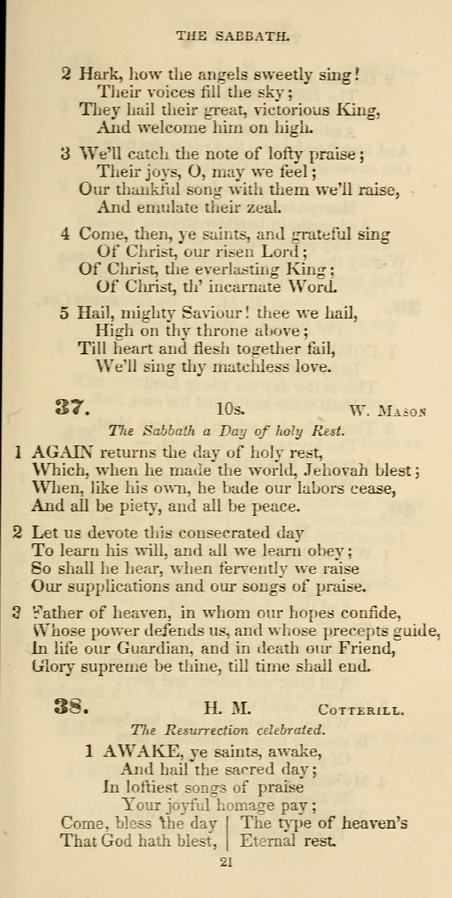 The Psalmist: a new collection of hymns for the use of Baptist churches; with a supplement page 81