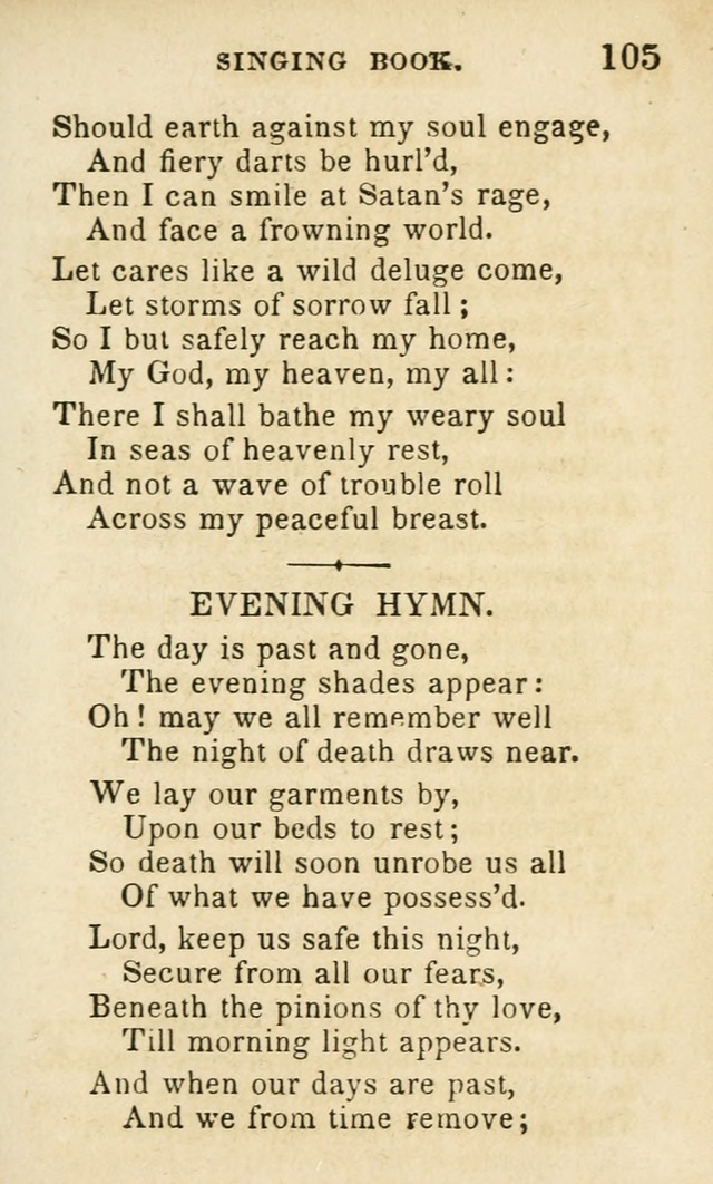 The Public School Singing Book: a collection of original and other songs, odes, hymns, anthems, and chants used in the various public schools page 109