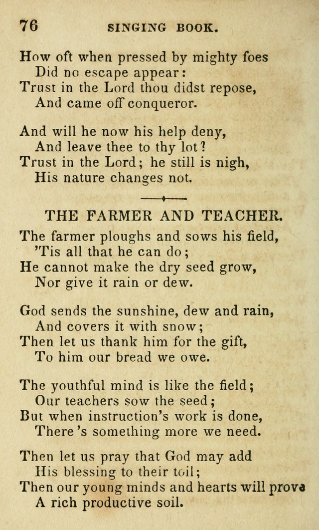 The Public School Singing Book: a collection of original and other songs, odes, hymns, anthems, and chants used in the various public schools page 80