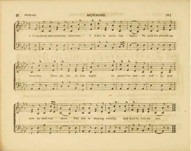 Plymouth Sabbath School Collection: or, Hymns and Tunes page 16