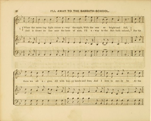 Plymouth Sabbath School Collection: or, Hymns and Tunes page 46