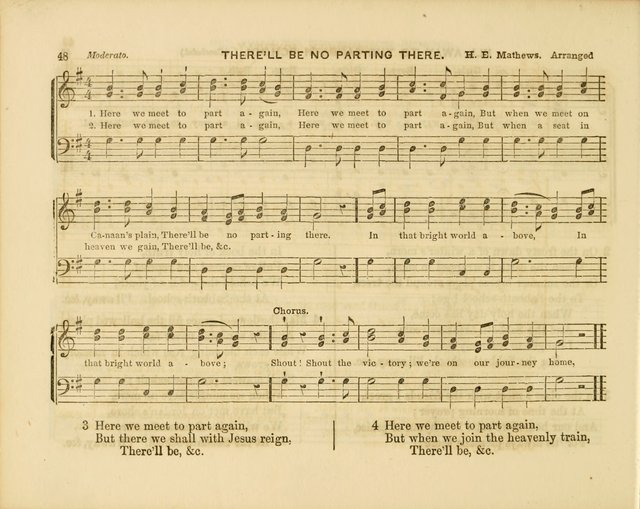 Plymouth Sabbath School Collection: or, Hymns and Tunes page 48