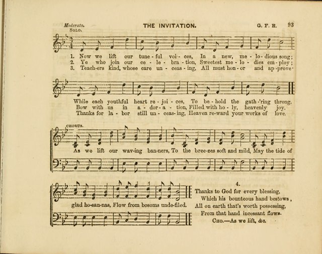 Plymouth Sabbath School Collection: or, Hymns and Tunes page 93