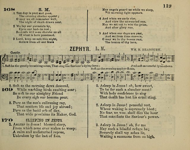 The Plymouth Sabbath School Collection of Hymns and Tunes page 119
