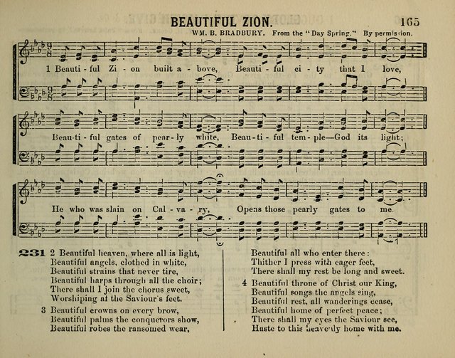 The Plymouth Sabbath School Collection of Hymns and Tunes page 165