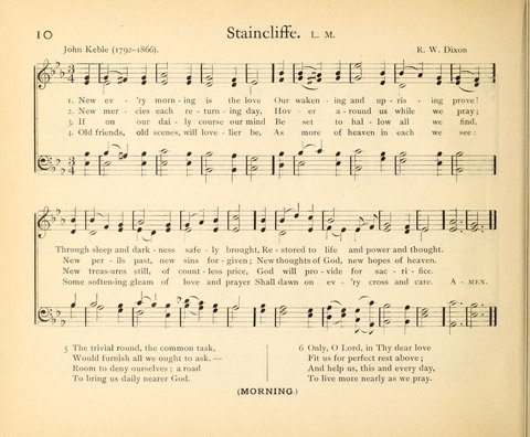 Plymouth Sunday-School Hymnal: for use in schools, prayer-meetings, and missions page 10