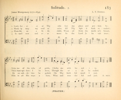 Plymouth Sunday-School Hymnal: for use in schools, prayer-meetings, and missions page 183