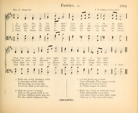 Plymouth Sunday-School Hymnal: for use in schools, prayer-meetings, and missions page 209