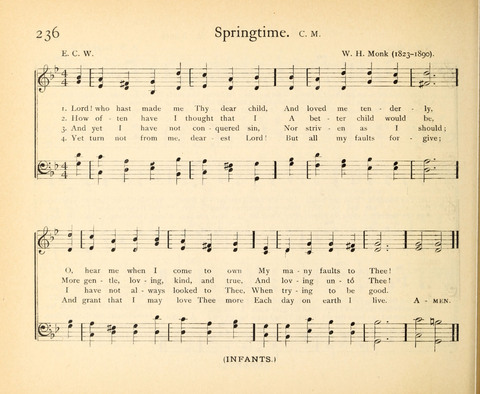 Plymouth Sunday-School Hymnal: for use in schools, prayer-meetings, and missions page 236