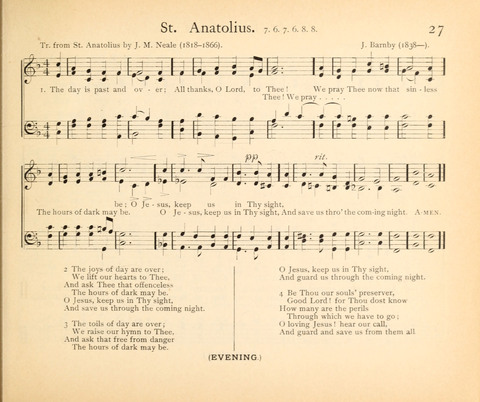 Plymouth Sunday-School Hymnal: for use in schools, prayer-meetings, and missions page 27