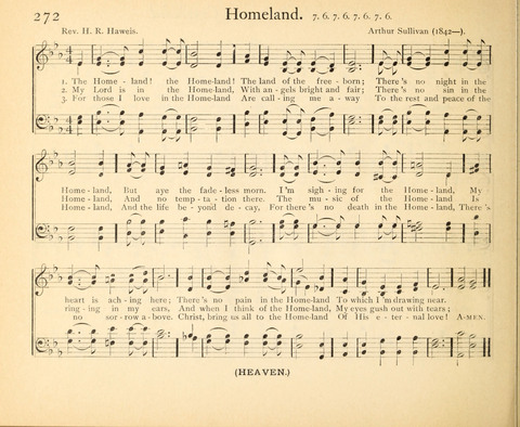 Plymouth Sunday-School Hymnal: for use in schools, prayer-meetings, and missions page 272