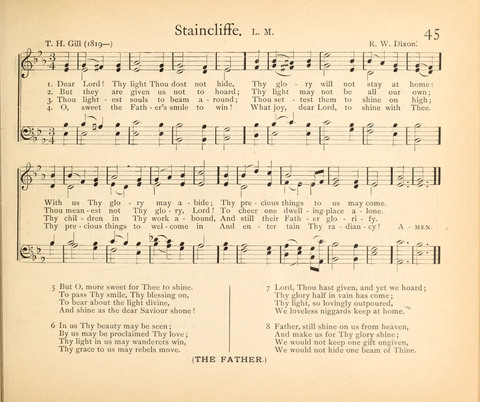 Plymouth Sunday-School Hymnal: for use in schools, prayer-meetings, and missions page 45