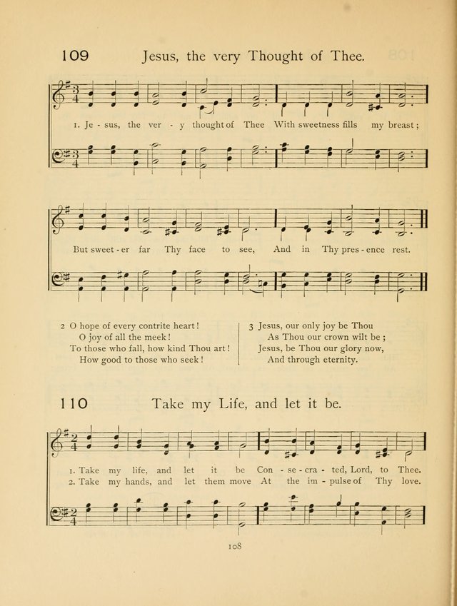 Pilgrim Songs: for the Sunday School page 108