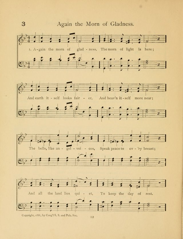 Pilgrim Songs: for the Sunday School page 12