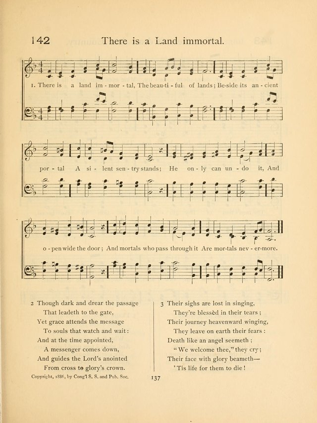 Pilgrim Songs: for the Sunday School page 137