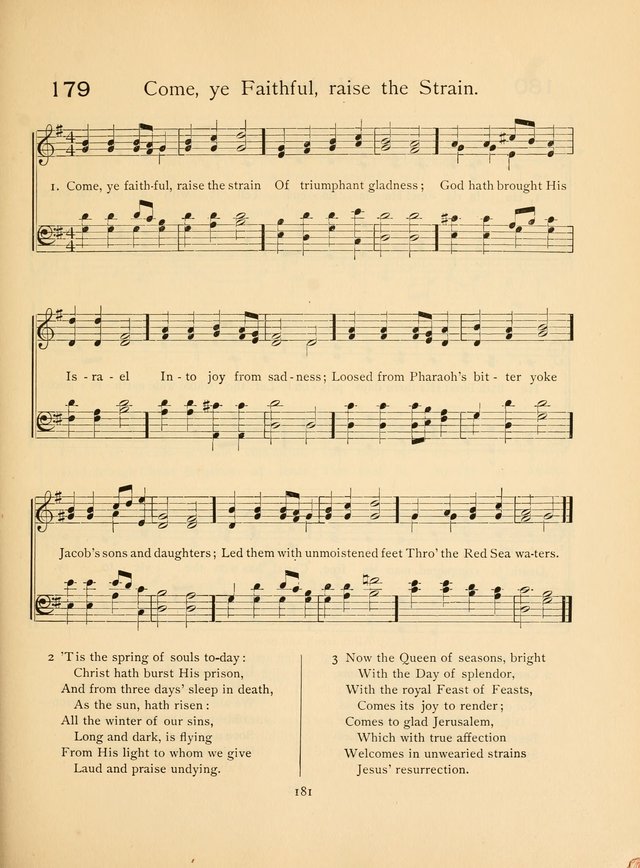 Pilgrim Songs: for the Sunday School page 181