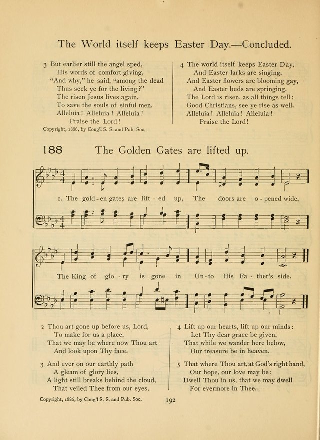 Pilgrim Songs: for the Sunday School page 192