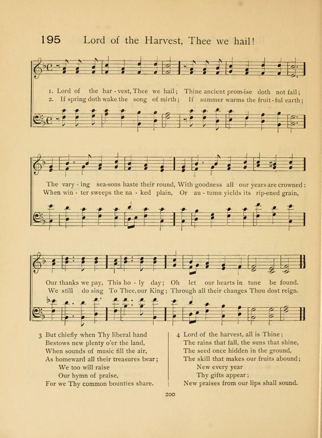 Pilgrim Songs: for the Sunday School page 200