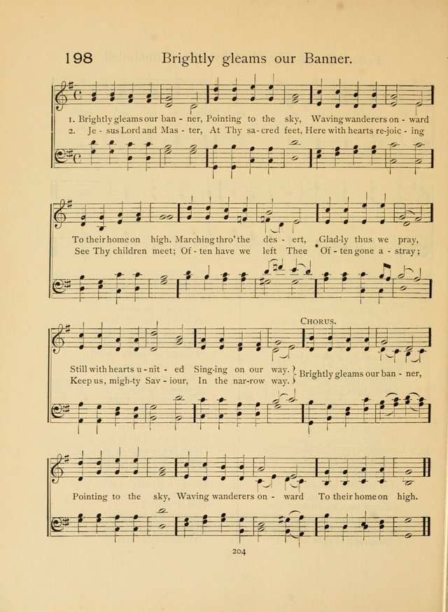 Pilgrim Songs: for the Sunday School page 204