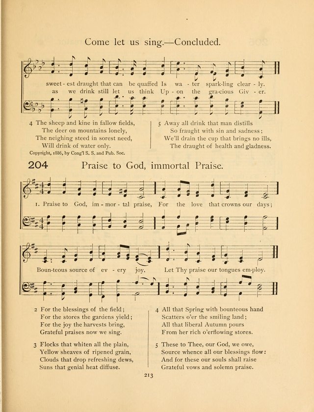 Pilgrim Songs: for the Sunday School page 213