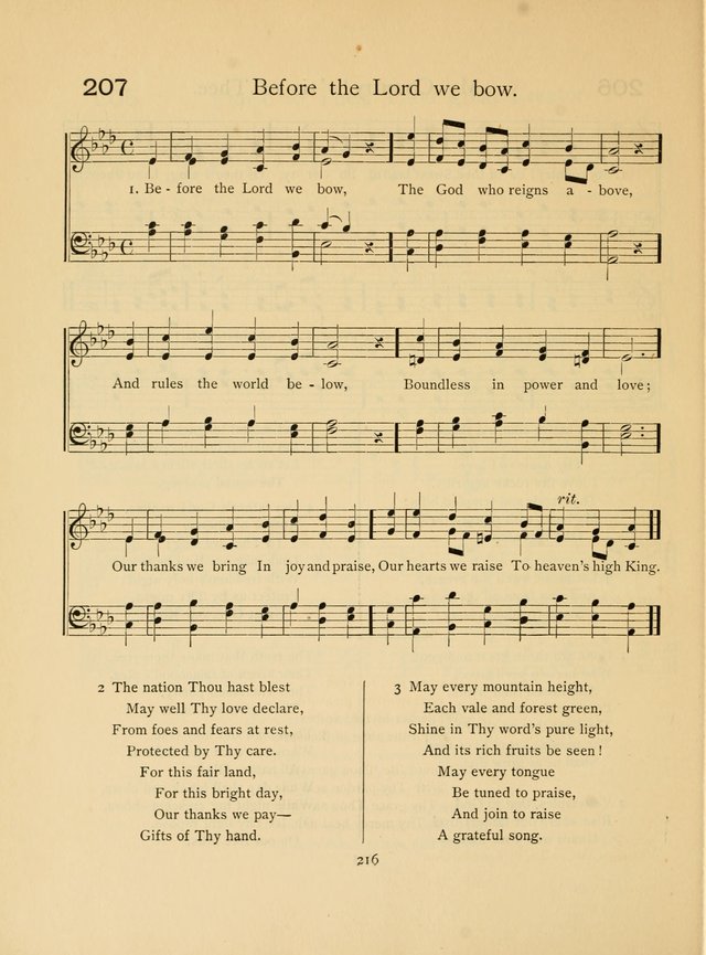 Pilgrim Songs: for the Sunday School page 216