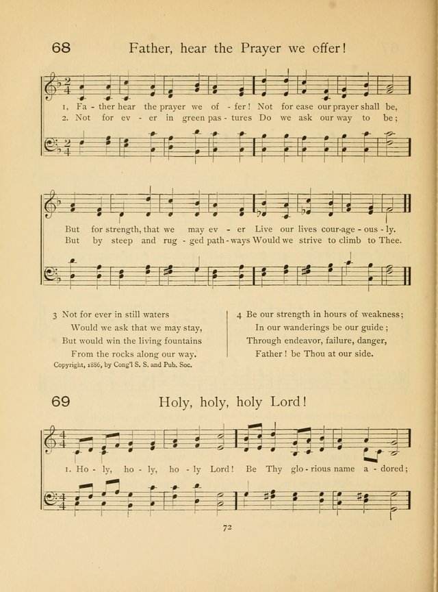 Pilgrim Songs: for the Sunday School page 72