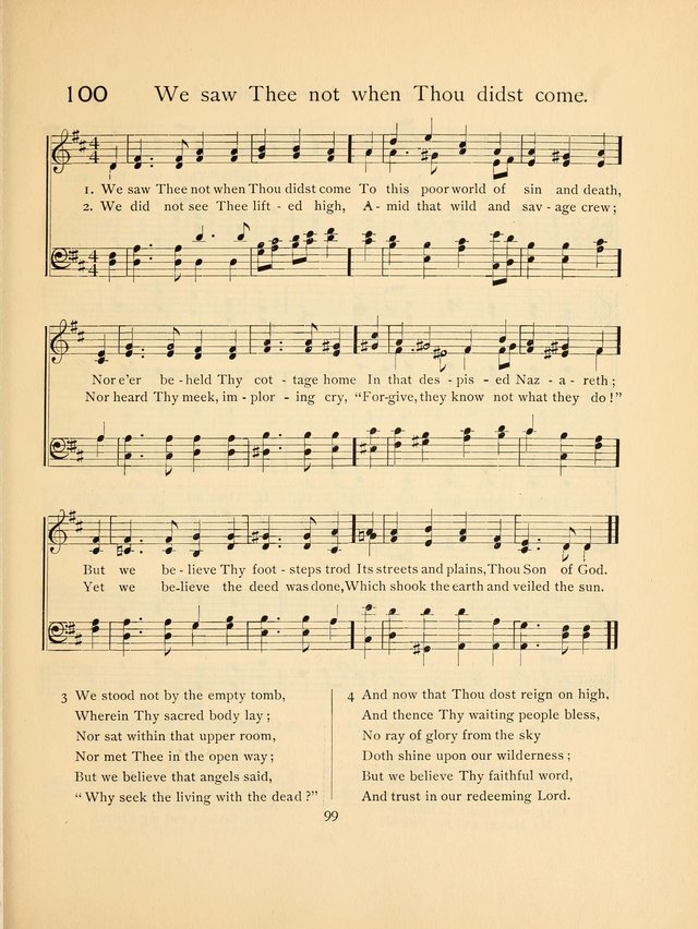 Pilgrim Songs: for the Sunday School page 99