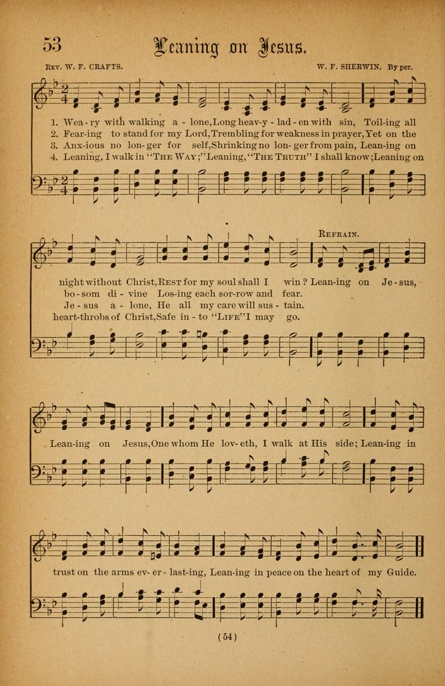 The Portfolio of Sunday School Songs page 54