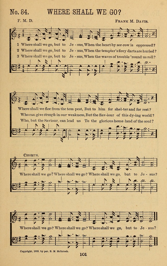 Pure Songs for Sunday-Schools page 108
