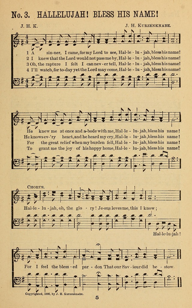 Pure Songs for Sunday-Schools page 12