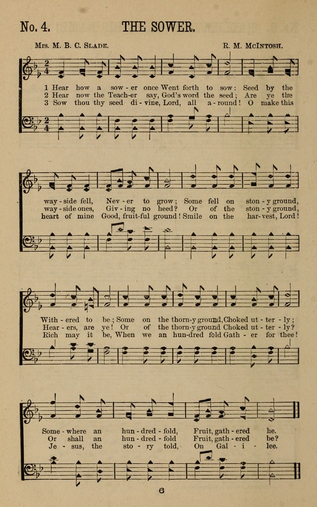 Pure Songs for Sunday-Schools page 13