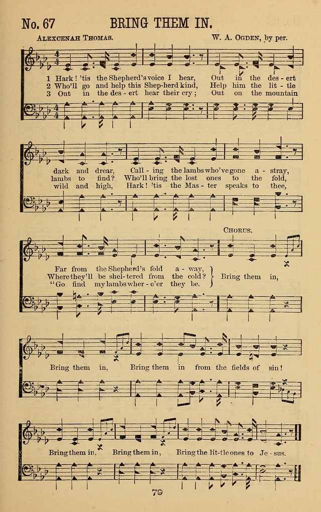 Pure Songs for Sunday-Schools page 86