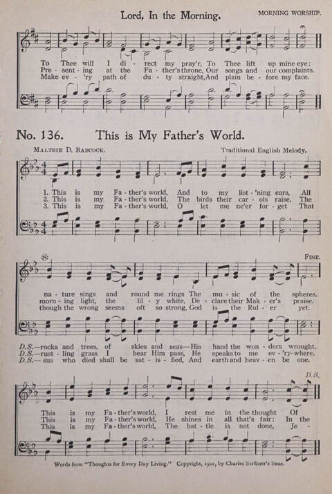 Praise and Service Songs for Sunday Schools page 131